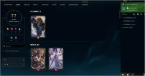 CONTA LOL LVL 217 - League of Legends