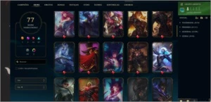 CONTA LOL LVL 217 - League of Legends