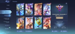 conta mlbb 210 skin main angela - Mobile Legends