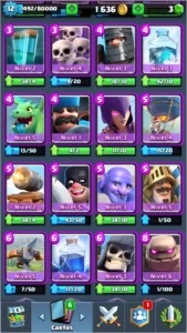 Liga desafiante 1 Xp 12 13 lendarias 12 nv2 - Clash Royale