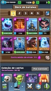 Liga desafiante 1 Xp 12 13 lendarias 12 nv2 - Clash Royale