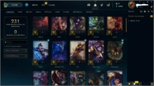 Conta Lol  gold1 season passada parou plat 4 - League of Legends