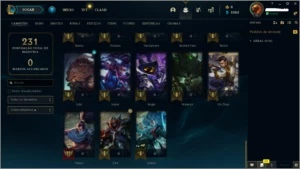 Conta Lol  gold1 season passada parou plat 4 - League of Legends