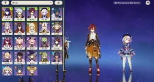 AR36- Raiden + Cortadora + Baculo das Areias +Qiqi + Sayu C6 - Genshin Impact