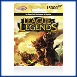 15000 RIOT POINTS - CARTÃO RP BR BRASIL - League of Legends LOL