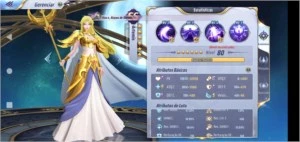 Conta top tier saint seiya awakening nv67 a6 aries SSA