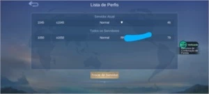 Contas mobile legends