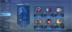Contas mobile legends
