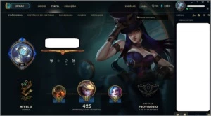Conta desde 2010 - 219 skins, 119 icons, Único Dono - League of Legends LOL