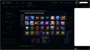 Conta desde 2010 - 219 skins, 119 icons, Único Dono - League of Legends LOL