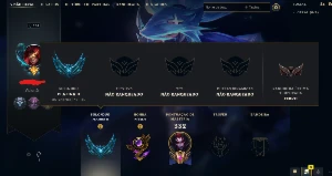 CONTA EX-FERRO LEAGUE OF LEGENDS DE 2017 (LUX ULTIMATE)