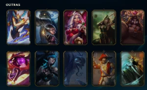 CONTA EX-FERRO LEAGUE OF LEGENDS DE 2017 (LUX ULTIMATE) LOL