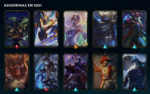 CONTA EX-FERRO LEAGUE OF LEGENDS DE 2017 (LUX ULTIMATE) LOL