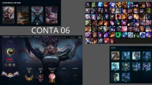 CONTAS DE LEAGUE OF LEGENDS FULL ACESSO LOL