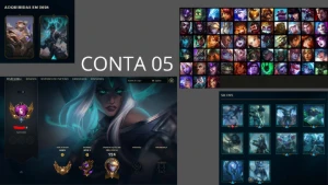 CONTAS DE LEAGUE OF LEGENDS FULL ACESSO LOL