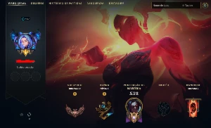 CONTAS DE LEAGUE OF LEGENDS LEVEL 350+ (QUASE FULL CHAMPS)
