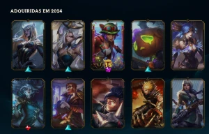 CONTA DE LEAGUE OF LEGENDS EX DIAMANTE 2 LOL