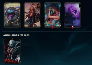 CONTA DE LEAGUE OF LEGENDS EX DIAMANTE 2 LOL