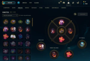 vendo Continha smurf unranked ex gold nivel 42 super barato - League of Legends LOL