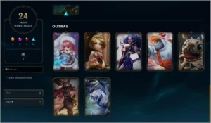 Conta League of Legends Platina IV LOL