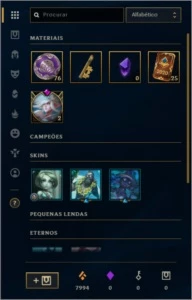 Conta League of Legends Platina IV LOL