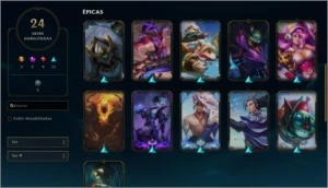 Conta League of Legends Platina IV LOL