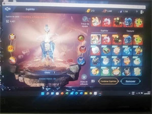 Conta LV 76 Mir4 lanceiro