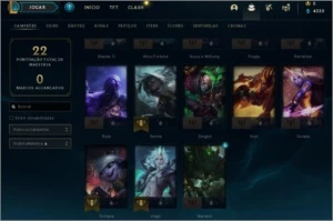 conta lol smurf lvl 35 63% win ganhando 26 pdl e perdendo 10 - League of Legends
