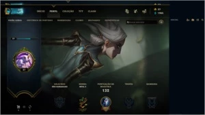 VENDO CONTA SIMPLES COM SKIN ANNIE HEXTEC - League of Legends LOL