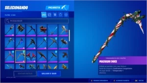 conta fortnite com s2(cap1) até o cap2 s6 100+ skins