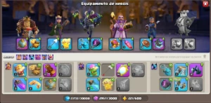 CV13 com o cv quase full com bastante recursos! - Clash of Clans