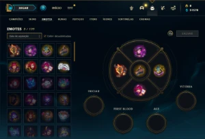 Conta Mestre com 22 Champs e 2 Skins + 8 Fragmentos - League of Legends LOL