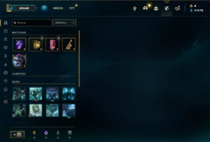 Conta Mestre com 22 Champs e 2 Skins + 8 Fragmentos - League of Legends LOL