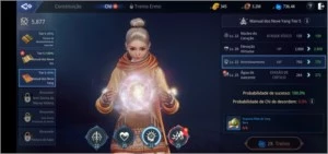 Vendo guerreiro lvl 58, 60k Power Mir4 sub de arqueira 55k c