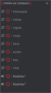 vende-se discord de facção de fivem tudo configurado - Outros