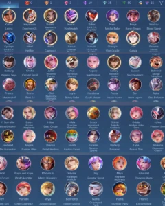 Conta Imortal Top BR com KOF do Paquito e da Karina. - Mobile Legends