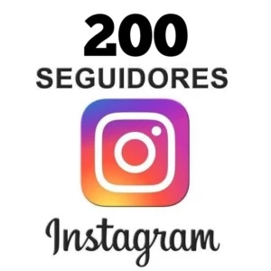 200 Seguidores Instagram - Redes Sociais