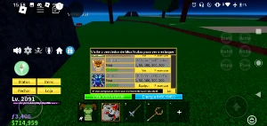 Conta com 60% de kitsune perm e brinde - Roblox