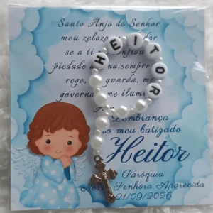 Batizado - Tercinho Personalizado - Artesanato e Personalizados