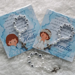 Batizado - Tercinho Personalizado - Artesanato e Personalizados