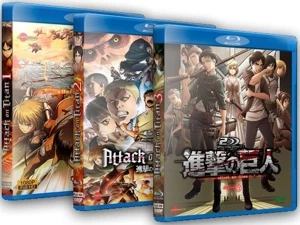 Shingeki No Kyojin (attack On Titan) 4 Temporadas - Blu-ray - Produtos Físicos