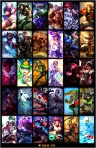 Conta de lol Bronze I+67 heros+31 skins/Ultimate/lendária - League of Legends