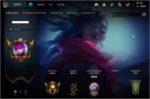 CONTA LOL LV 390 - League of Legends