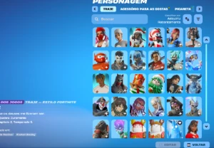 Conta Rara Fortnite | Pacote Kratos + Machado Leviatã + Lara