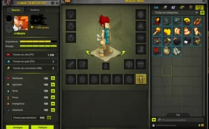 Conta 5 chars 200/ profissões +scrolados+6mk kamas-Dofus