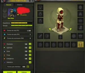 Conta 5 chars 200/ profissões +scrolados+6mk kamas-Dofus