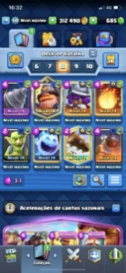 Conta clash royale 14