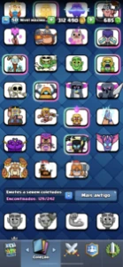 Conta clash royale 14