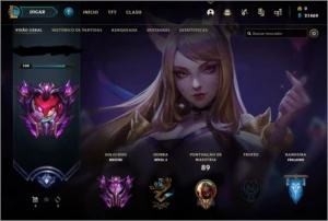 Conta lol mestre 41 champs - League of Legends