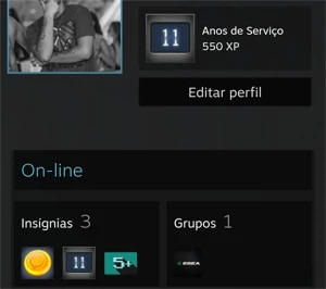 Vendo conta csgo 11 anos de serviço - Counter Strike